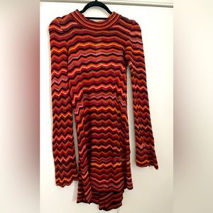 Free People long sleeve knit dress